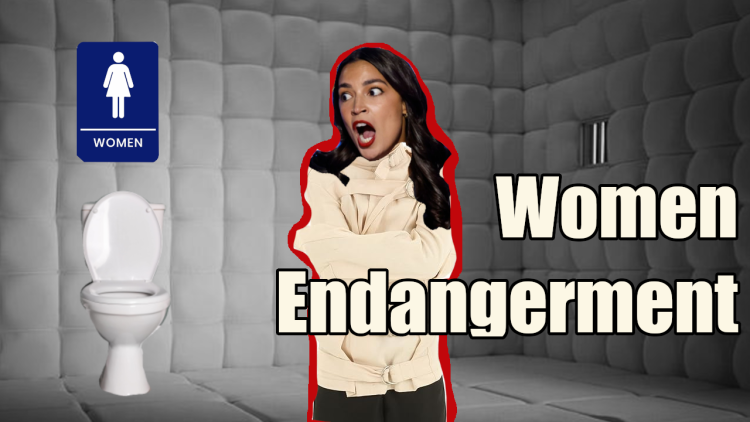 AOC Claims Not Letting Men Use Women's Bathrooms Endangers Women