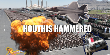 US Strikes Houthi Weapons Depots in Yemen to Protect Key Shipping Routes